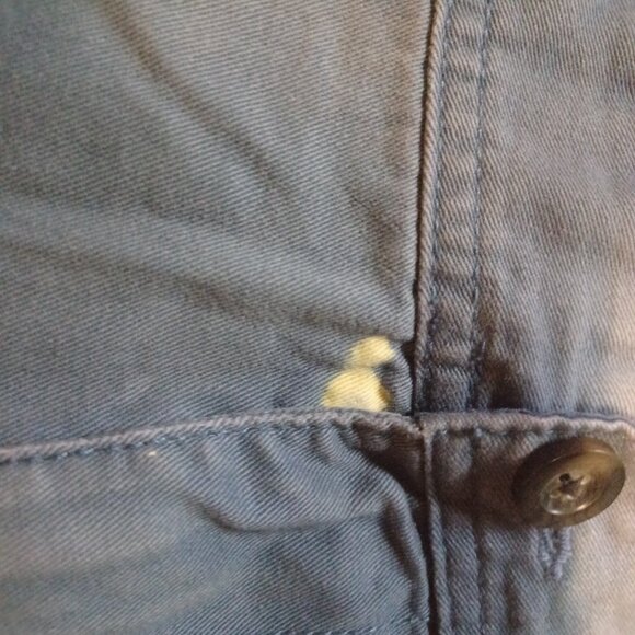 Amazon Essentials Men's Cargo Shorts SZ 38 Blue Gray - Picture 4 of 6